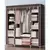Guarda Roupa Portátil Dobrável Organizador De Armário de Roupa Multifuncional Guarda Roupa Grande Multiuso