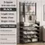 Cabide de roupas multi-camada sapato rack porta diy chapéu e sapatos prateleira simples piso-pé sala de estar organizador cremalheiras de armazenamento - comprar online