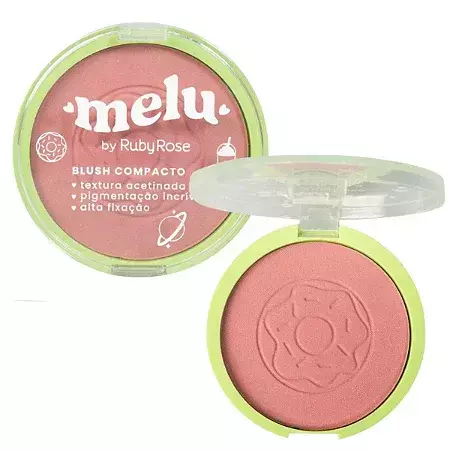 Melu - blush compacto - bubblegum - comprar online