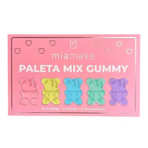 Mia make - paleta gummy