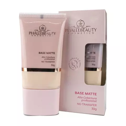 Phallebeauty - base matte - cor 01 - comprar online