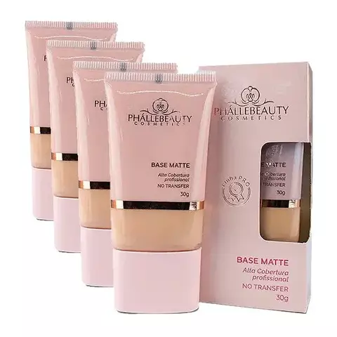 Phallebeauty - base matte - cor 04 - comprar online