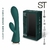 Doble estimulador LUXURY DARK GREEN VIBRO 2