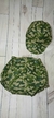 "Conjunto Super Fofo: Boné e Tapa Fralda Camuflado – Conforto e Estilo para o Bebê!"
