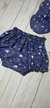 "Conjunto Super Fofo: Boné e Tapa Fralda Náutico azul – Conforto e Estilo para o Bebê!"