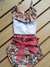 "Conjunto Super Fofo: Regata babado e Calcinha Tapa Fralda florido 3d – Conforto e Estilo para o Bebê!"