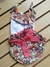 "Conjunto Super Fofo: Regata babado e Calcinha Tapa Fralda florido 3d – Conforto e Estilo para o Bebê!" - comprar online