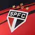 Camisa São Paulo Goleiro 25/26 - Torcedor New Balance Masculina - Preta com detalhes em branco e vermelho - Rush SportShop