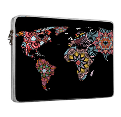 FUNDA Notebook Neoprene Est 45 Mandala Map