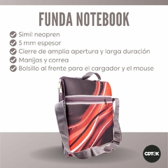 Maletin Porta Notebook 14/15.6" Neoprene con Bolsillo al frente est 32 - tienda online