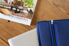 Funda Notebook con Bolsillo al frente Azul - comprar online