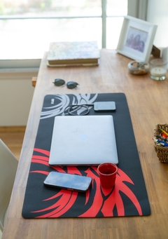 Desk Pad DRAGONS Rojo (84 x 38 cm) - CDTEK Mayoristas