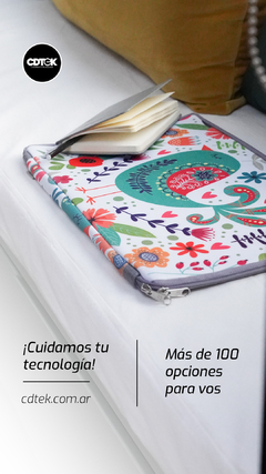 FUNDA Notebook Neoprene Est 38 BIRD - comprar online