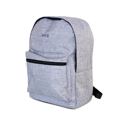 Mochila Multi Keep Universitaria Gris - CDTEK Mayoristas