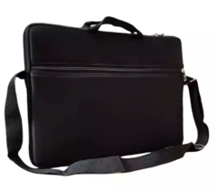 Maletin Porta Notebook 14/15.6" Neoprene con Bolsillo al frente Negro