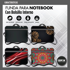 Maletin Porta Notebook 14/15.6" Neoprene con Bolsillo al frente est 33 - comprar online