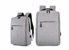 Mochila Porta Notebook 15.6 Eleven Gris