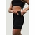 Short Feminino Bolso Lateral Preto / Prata Lurk na internet