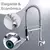 Torneira de cozinha gourmet com spray articulado para fácil uso - Vitrine Infinita