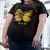 Camiseta Feminina De Borboleta Flor Girassol Baby Look Leve 100% Algodão - Vitrine Infinita
