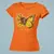 Camiseta Feminina De Borboleta Flor Girassol Baby Look Leve 100% Algodão