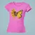 Camiseta Feminina De Borboleta Flor Girassol Baby Look Leve 100% Algodão na internet