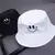 Bone Chapeu Bucket Hat Smile Sorriso Preto /Branco Top - comprar online