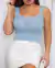 Cropped Feminino Tricot Moda Verão Alcinha Tranças - Vitrine Infinita