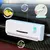 Ambientador de ar solar para carro, mini ar condicionado, máquina decorativa de ar na internet