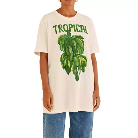 T Shirt Camiseta Inspiração Farm 100% Algodão - Bananas Verdes - comprar online