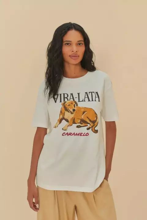 T Shirt Inspiração Farm 100% Algodão - Vira Lata - comprar online
