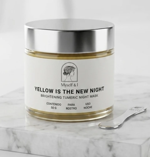 Mascarilla nocturna: YELLOW IS THE NEW NIGHT, 50 g. - comprar en línea