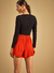 Blusa Manga Longa Canelada - Franzida no busto - comprar online