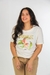 Camiseta Feminina Estampa Jardim de Pêssegos na internet