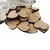 Kit 100 Corações MDF Cru 2,5cm Recorte Aplique Decoração