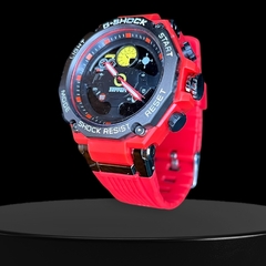 Gschock Ferrari Rojo + Estuche + Pulsera De Regalo - comprar online