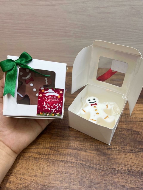 Velita Aromática en forma de Galleta de Jengibre