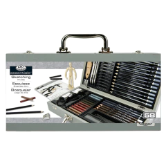 Set de Arte Dibujo - 58 Piezas - RSET-SKET2000 - comprar online