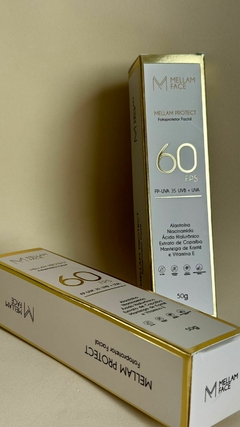 MellamProtect - Protetor Solar Facial FPS 60 com PPD 35 - 50g - loja online