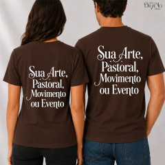 Camiseta Personalizada - Estampa G - loja online