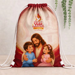 Mochila Sacola Oxford Personalizada - Meu Divino Dom