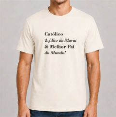 Camiseta Melhor Pai do Mundo - 100% Algodão