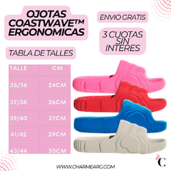 CoastWave™ Ojotas Ergonomicas Manten La Comodidad En Tus Pies - tienda online