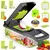 Cortador de Frutas e Legumes Multifuncional – Praticidade na Cozinha - comprar online