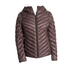CAMPERA MICHAEL KORS Chevron Logo Print Quilted Nylon Reversible en internet