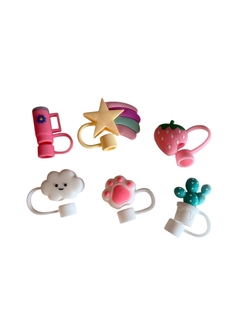 TAPONES DE SILICONA PARA SORBETES