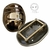 Fivela Modelo Tartaruga ABS Cor Dourado – Pacote com 2 Peças