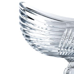 Centro De Mesa Oval Com Pé Linum Studio Crystal (3153)