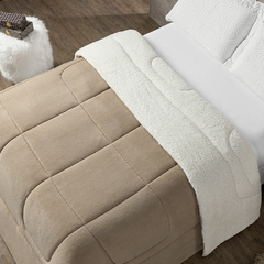 Coberdrom Cama Solteiro Maya Sherpa Lã Carneiro Manta Soft (auto-sku-548) - loja online