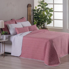 Kit Cobre Leito Queen 7 Peças Bordado Urbany 100% Poliéster Hipercal 400 Fios - comprar online